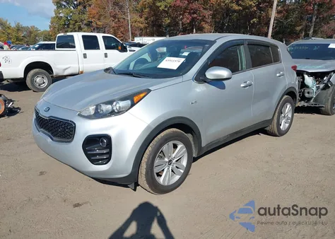 2018 Kia Sportage Lx from USA, damaged, VIN KNDPMCAC5J7337785